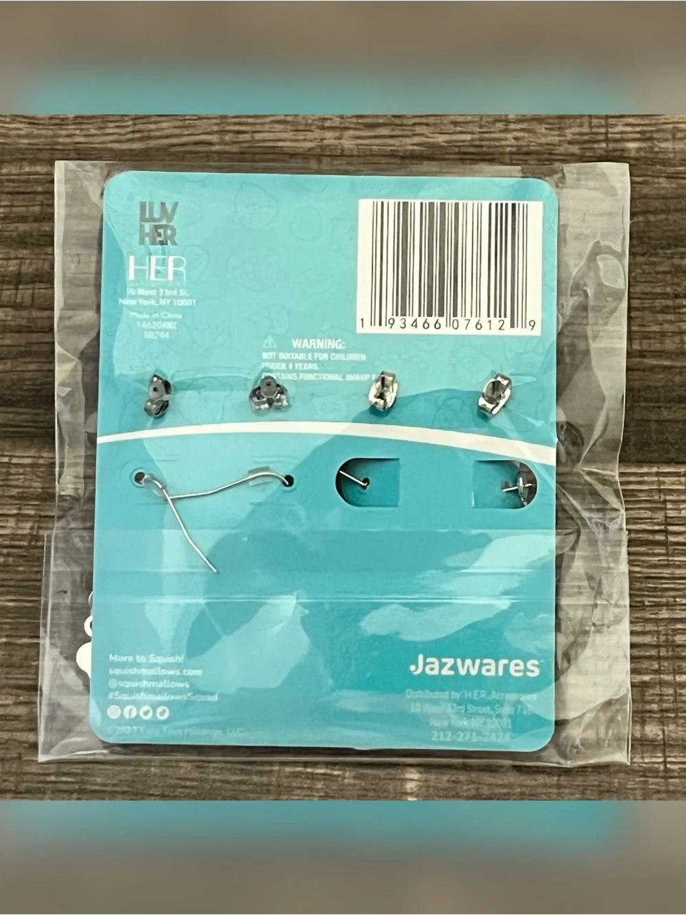 Squishmallows Figures Earrings Set